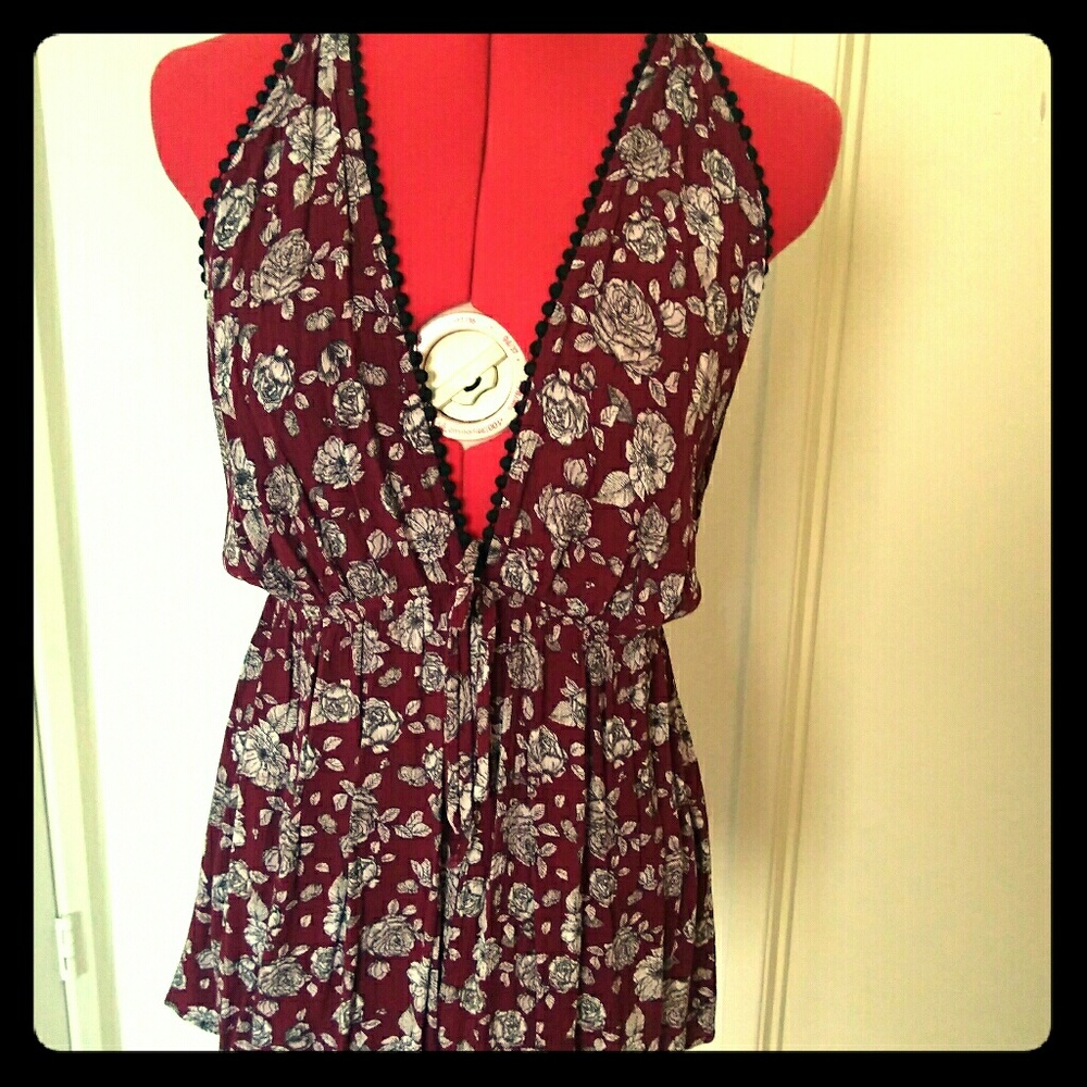 Floral Audrey 3+1 romper